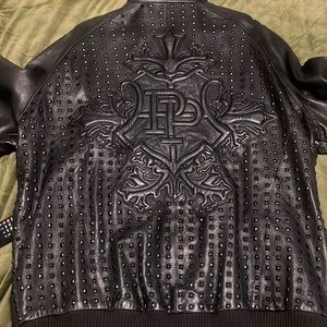 PELLE PELLE leather coat